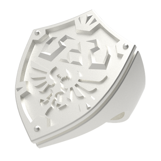 Hylian Shield Ring 3D model