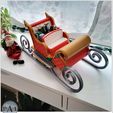 001.jpg Santa's Sleigh - Christmas decoration/Table center piece