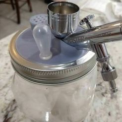 AirbrushStation.JPG Airbrush Station for Master G23 G233 Ball Mason Jar