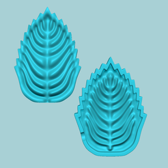 00main.png STL file Empired Peaked Leaf - Molding Arrangement EVA Foam Craft・3D printable model to download, gui_sommer