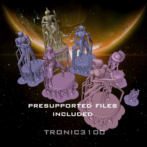 Asari3.jpg MASS EFFECT ASARI commando SQUAD: MINIATURE PACK FÜR TABLETOP-SPIELE