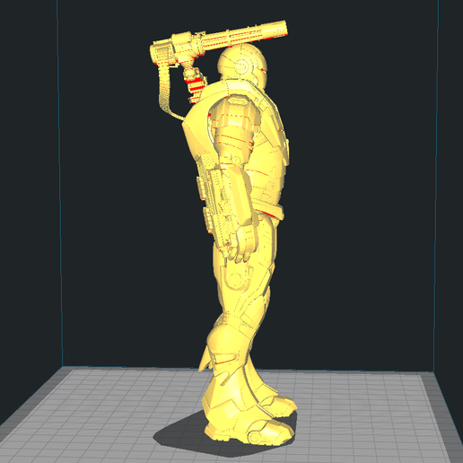 Screenshot_248.png Archivo STL gratuito Máquina Ironman War - Reparada y cortada・Idea de impresión 3D para descargar, suatbatu