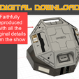 ce eee ele Faithfully reproduced with all the original details from the show UNSC Medical/Lab/First-aid Kit (From the series)