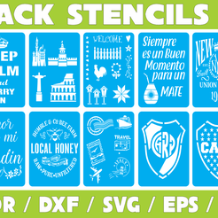 2021-04-13-20.png Laser Cut Vector Pack - 200 Assorted Stencils N° 5