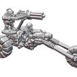 TrikeWithDriverAndGunner.jpg Space Dwarfs (4 bikes, drivers, walker, and minis)