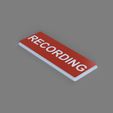 Recording-Faceplate-for-Lighted-LED-Sign-thumbnail.jpg Recording Faceplate for Lighted LED Sign