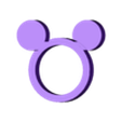 Mickey_Mouse_Ring_Size_6.stl Mickey mouse ring