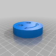 Smiley-face_Coaster.png Free STL file Smiley-face Coaster・3D printing template to download