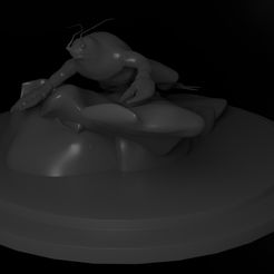01.jpg OBJ-Datei Frosch Hummer kostenlos・3D-Druckvorlage zum Herunterladen