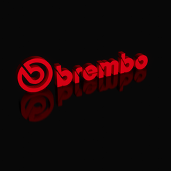 brembo.png STL file Brembo logo・3D printing template to download, bad_jacks