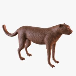 Cheetah_1200_0001.jpg Fichier STL Guépard・Design pour impression 3D à télécharger
