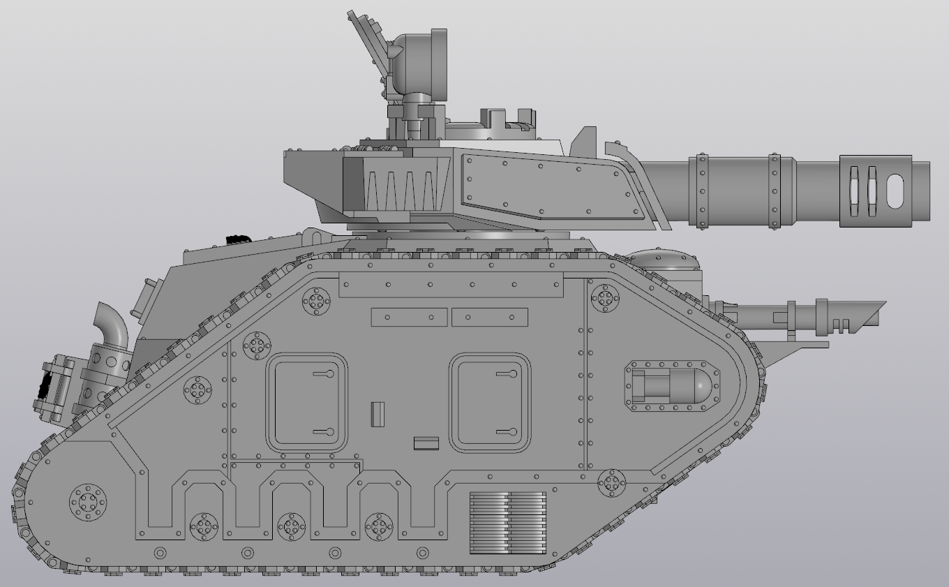 Screenshot_03.png Download STL file Main battle tank • 3D printable design, Solutionlesn