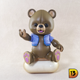 chubby-bear-09.png MINIPRINT R005 - Cubby Bear