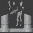 Widow parts.png Overwatch - WidowMaker Black Outfit diorama statue