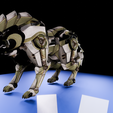 0001.png Scraplands Hunter Unit - Wasteland Mech-Wolf/Ram