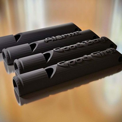 Alarm- or Dogwhistle - Name Addible 3D model