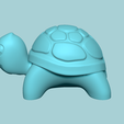 a11.png Cute Turtle Miniature - STL Printable