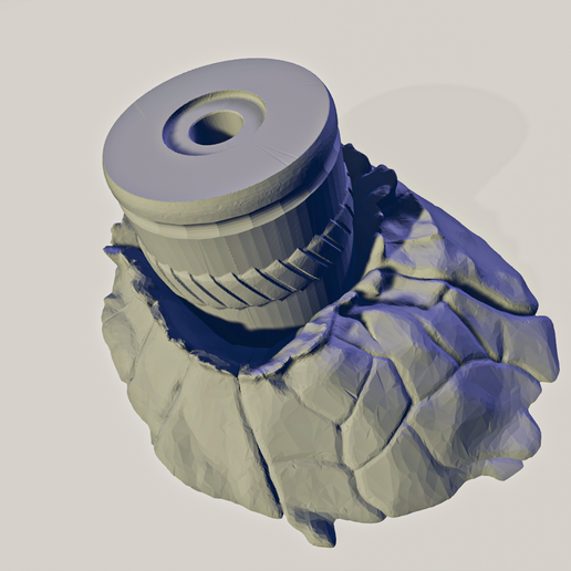 🐚 Battle Damage Decor! Tank/artillery Shell impacts (PC case decor ...