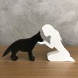 WhatsApp-Image-2022-12-21-at-09.12.30.jpeg Girl and her German Shepherd (straight hair) for 3D printer or laser cut