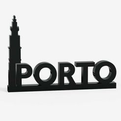 porto.jpg Porto letters landmark decor