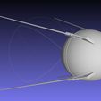 fggdfdfgdgf.jpg Sputnik Satellite 3D-Printable Detailed Scale Model