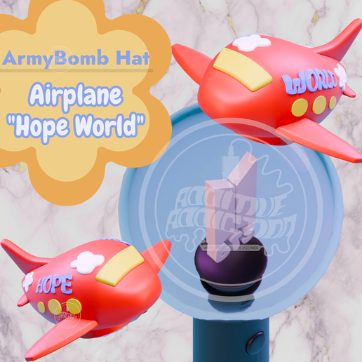 Hope World - Airplane- Armybomb Hat - Hope On the Stage
