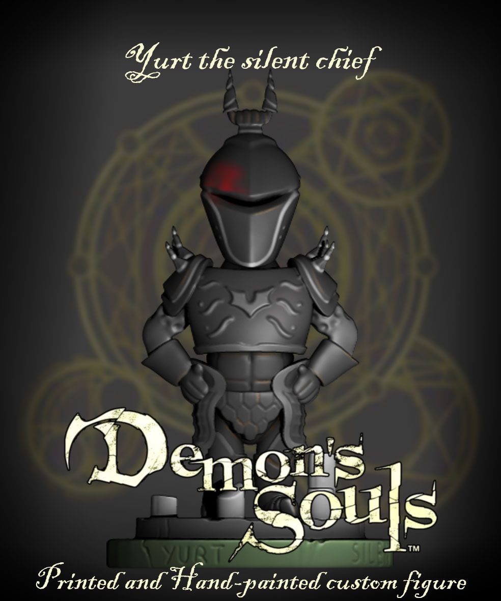 STL file Demon's Souls Dark Souls Dark Souls Yurt the silent chief・3D