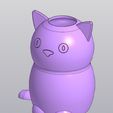 2.jpg Funny cat Vase Penholder