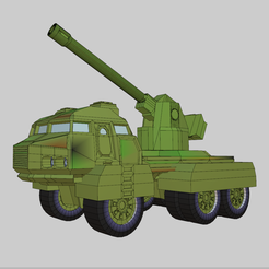 CamionCanon.png Free STL file self-propelled gun・3D print model to download
