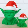 zyyx_3d_printer_review_yoda_christmas_hat_display_large.jpg Yoda Christmas Hat