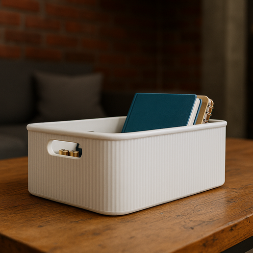 📦 Storage Box with Side Handle, 3D Printed Organizer Bin・Free 3D File ...