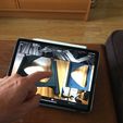 Support Ipad 5.2.jpg 3 shelf supports (Ipad) (shelf support)