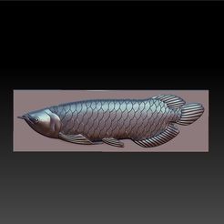 Arowana_fish1.jpg Free STL file Arowana fish・3D printer model to download, stlfilesfree