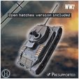11.jpg Pz.Bef.Wg.VI P（VK 45.01 上装甲）重型坦克 - 德国 西部东线 诺曼底 斯大林格勒 柏林突出部 二战