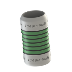 Can-Cooler-grooves-cold-beer-inside-multi-color.png Fichier STL Refroidisseur de canettes, refroidisseur de bière 500ml (EU)・Plan à imprimer en 3D à télécharger