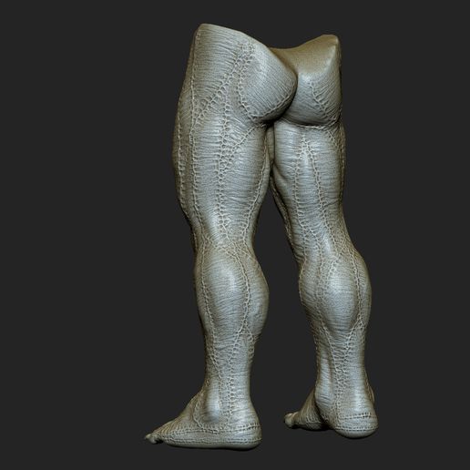 👹 24 Creature Monster Demon Legs・ 3D File for 3D printing・Cults