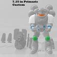 Primaris-1.png McFarlane 7.25 in Custom Articulated White Scars Primaris Marine