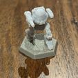 PXL_20231007_092815159.PORTRAIT.jpg Magnetic Battletech Hex Bases with Rubble Textured Top