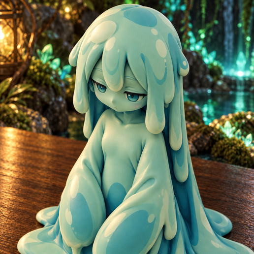 Mosslight Reverie 💧🌿✨