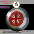 Render2.png Captain Carter Shield/ What if Shield 3d digital download