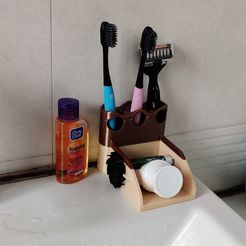 IMG_20230514_112740.jpg STL file Say Goodbye to Waste: Alishanmao's Ultimate Toothpaste Dispenser V2 Saves Every Drop・3D printable model to download