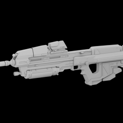 together.png MA37 Assault Rifle 3d Print File