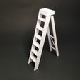 20240305_131539-f.jpg Working Step Ladder - Miniature Furniture 1/12 scale