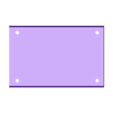 LED-Name-Display-Stand-BottomPlate.stl LED Nameplate Display 9v