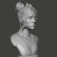 04.jpg Billie Eilish portrait sculpture 1 3D print model