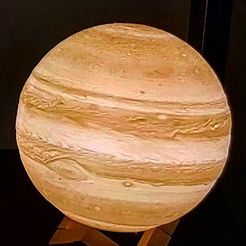 Jupiter,.jpg Jupiter LITHOPHANY (SOLAR SYSTEM)