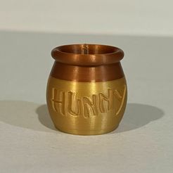 Hunny1.jpg STL file Winnie the Pooh Hunny Pot・3D printable model to download