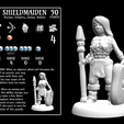 Shieldmaiden.png Shieldmaiden (18mm scale)