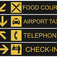 Airport_Signs_Example_2.png LED/LIGHT AIRPORT SIGNS PACKAGE NO.2 / LED/LIGHT AIRPORT SIGNS PACKAGE NO.2