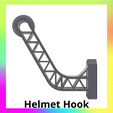 40.png Helmet Hook - holder - Super Strong